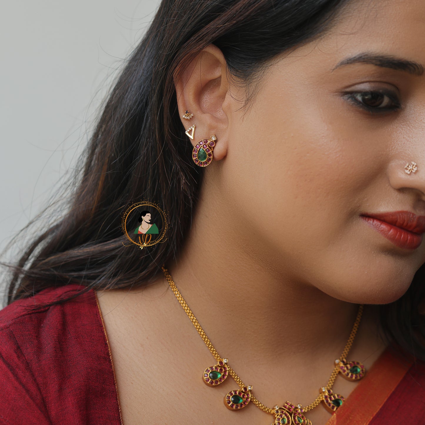 Premium Kemp Antique Necklace Set