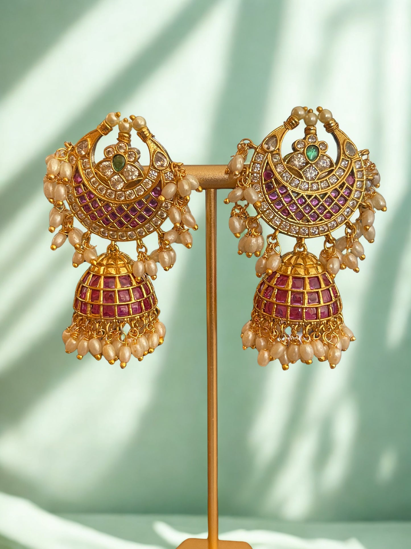 Exclusive Kemp Bridal Jhumka