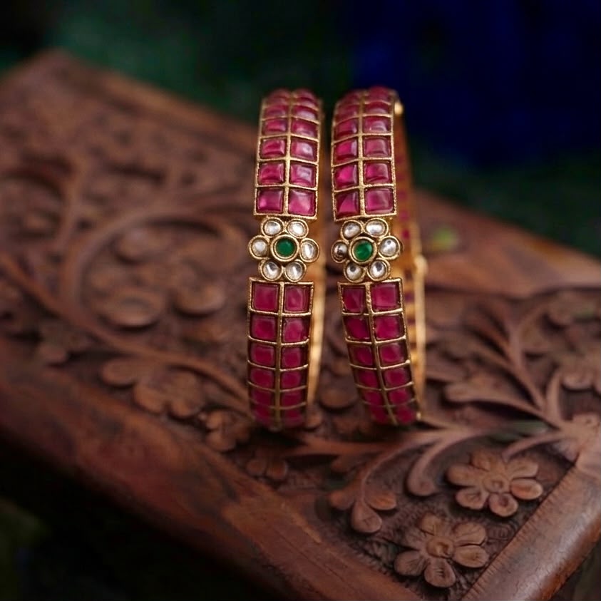 Floral Kemp Bangles