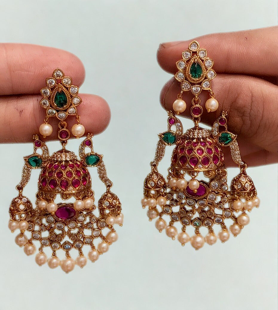 Vintage Kemp Jhumka