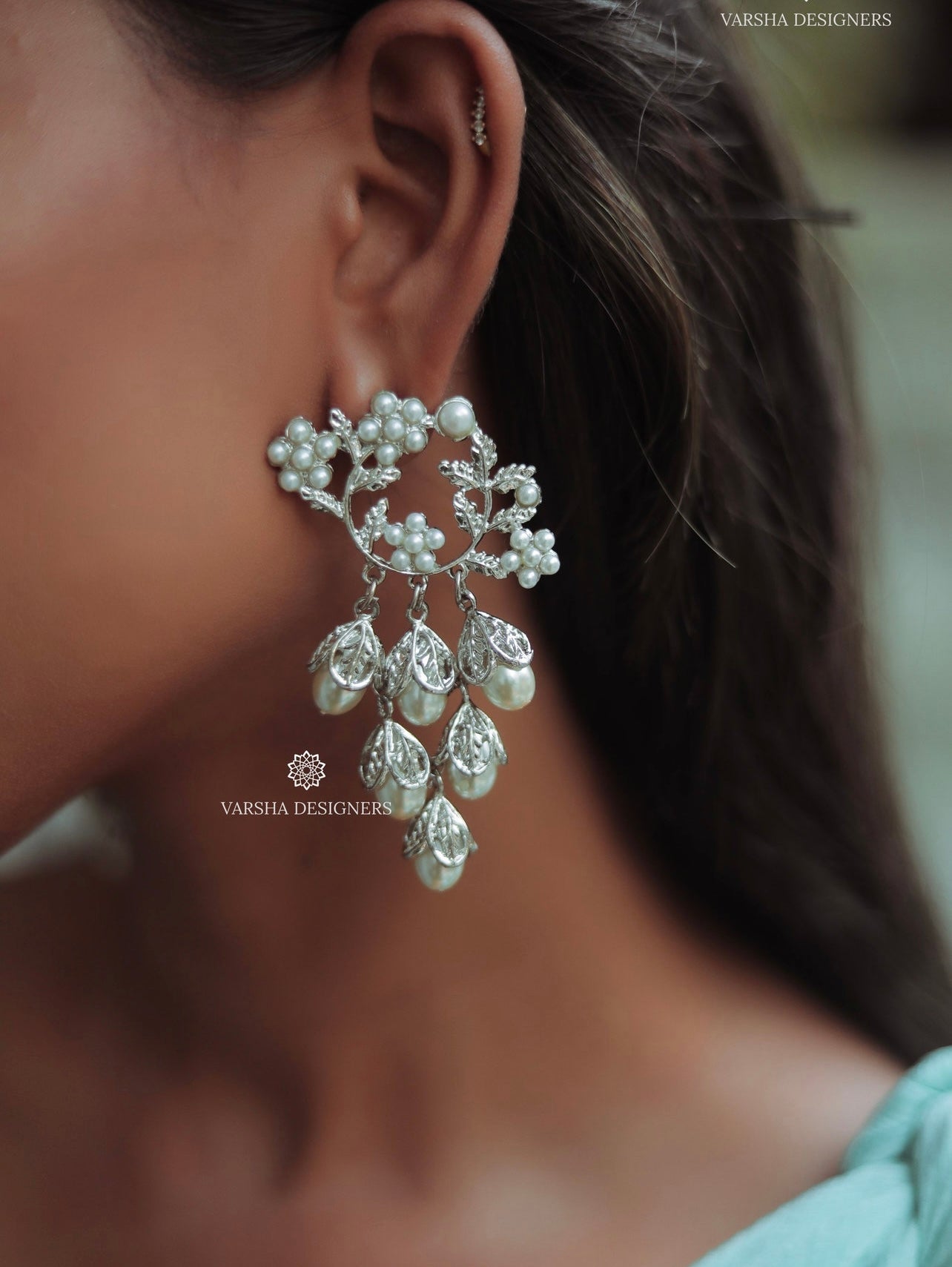 Angel Pearls Designer Earrings