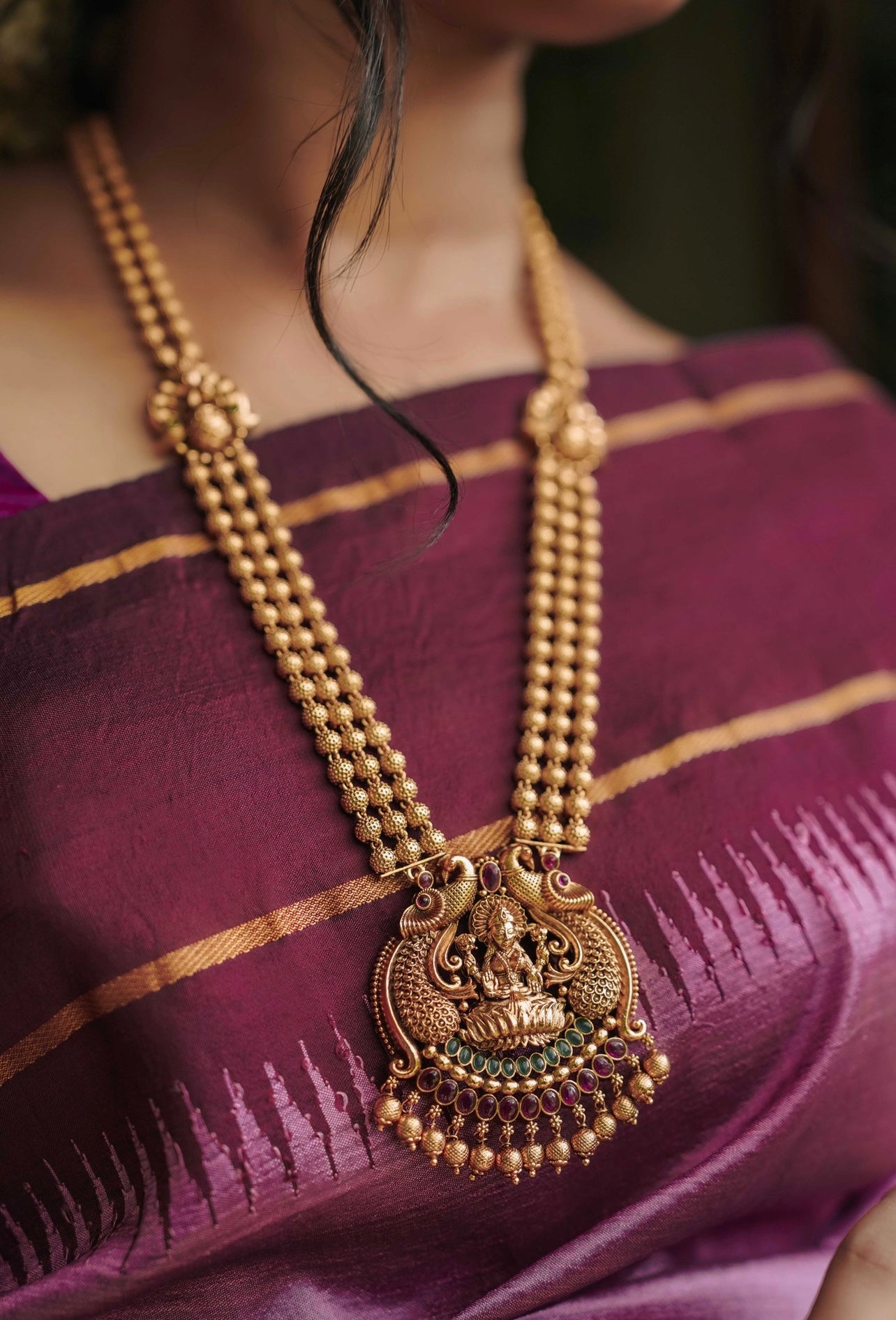 Antique Bridal Lakshmi Haram