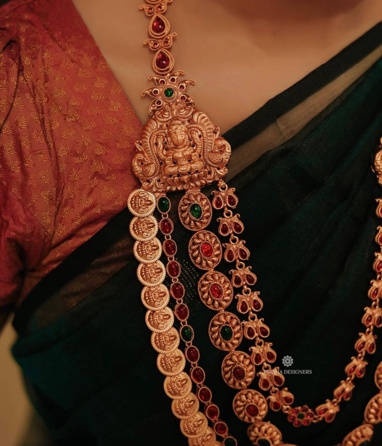 Antique Bridal Temple Lakshmi Haram