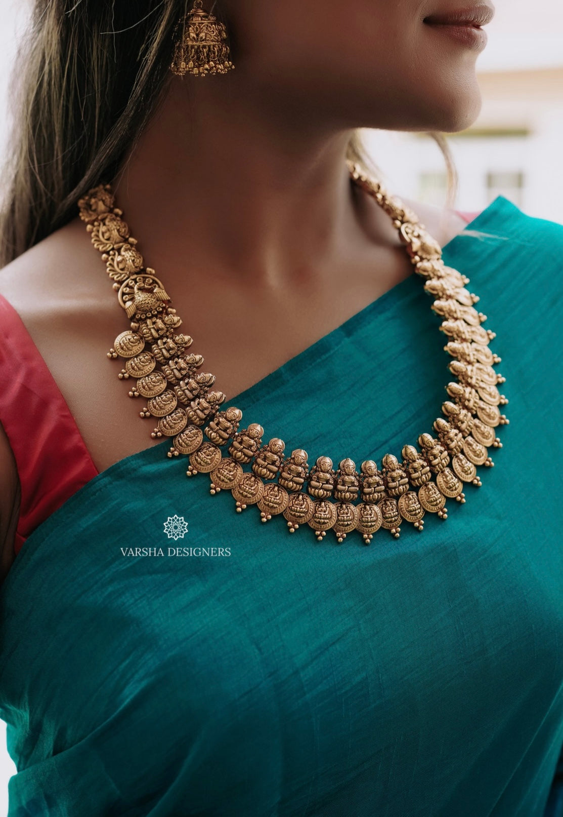 Antique Finish Bridal Kasu Haram