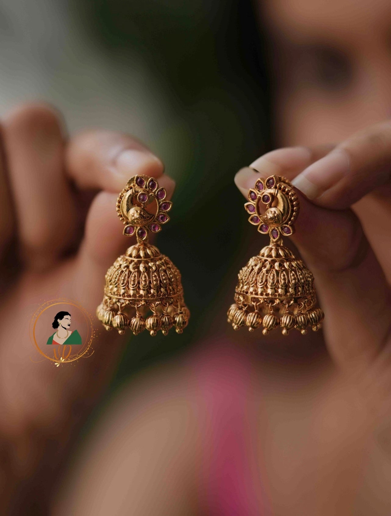 Antique Peacock Haaram