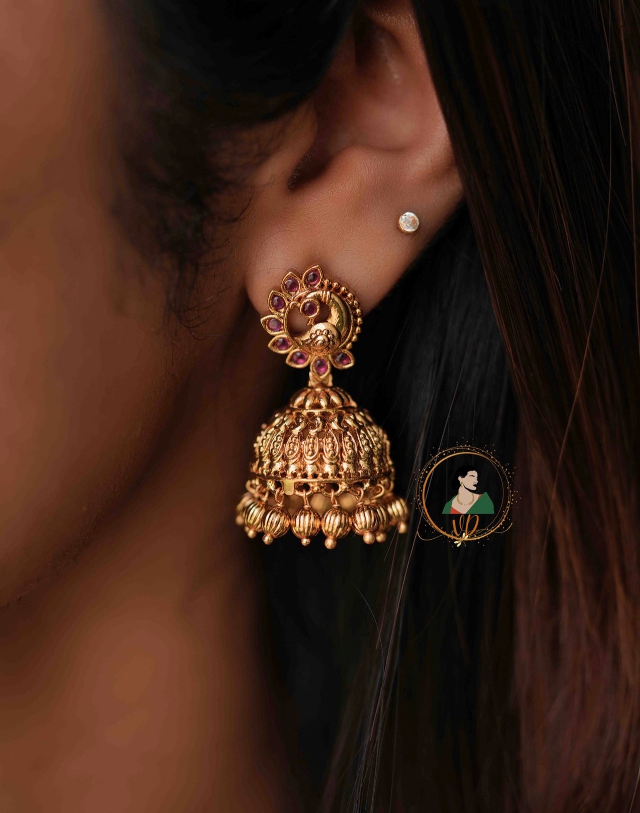 Antique Peacock Haaram