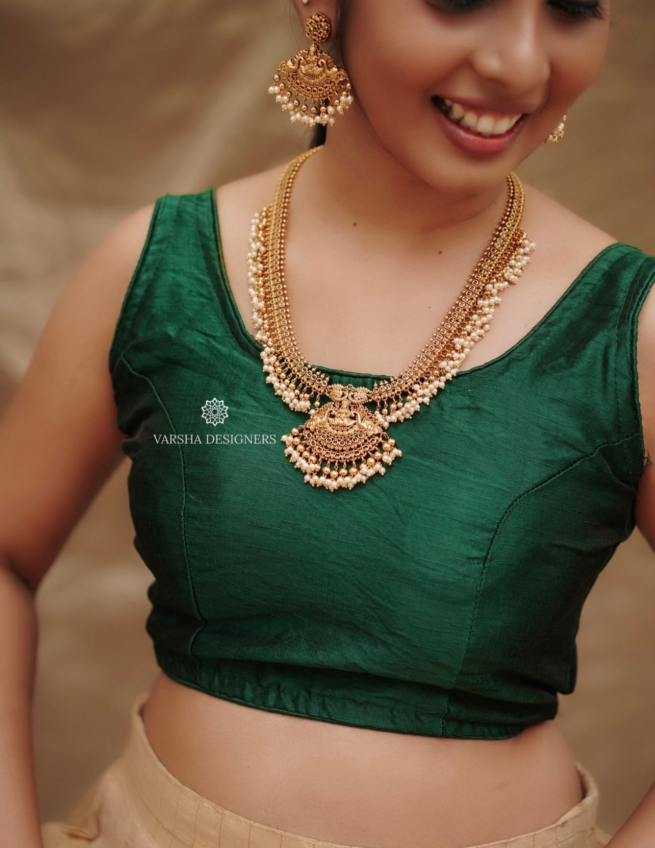 Antque Bridal Guttapusalu Temple Haram