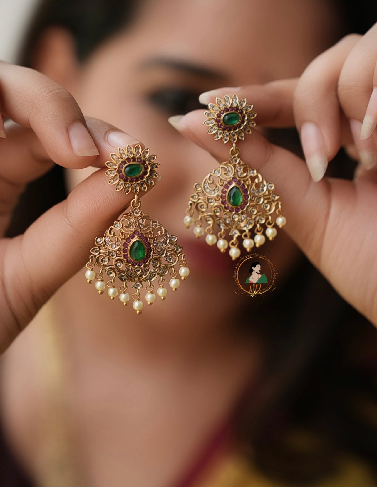 Bridal AD Stone Long Haram