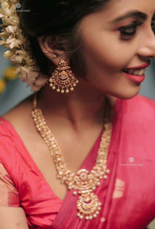 Bridal AD Stone Long Haram