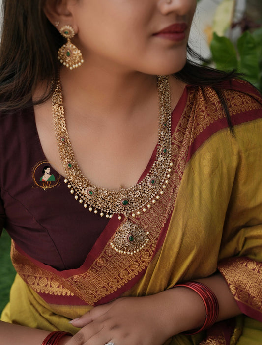 Bridal AD Stone Long Haram