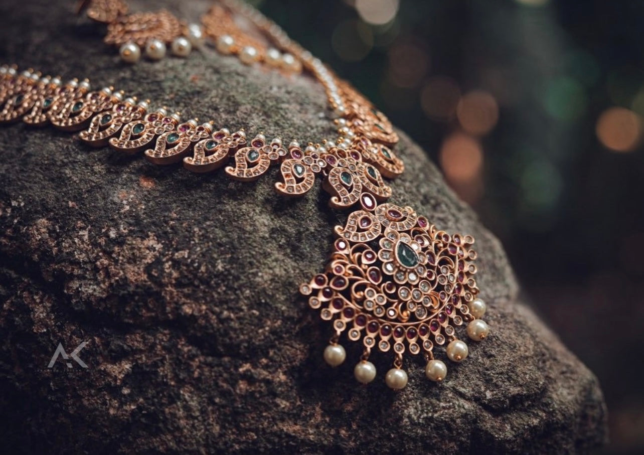 Bridal Mango Kemp Long Haram Set