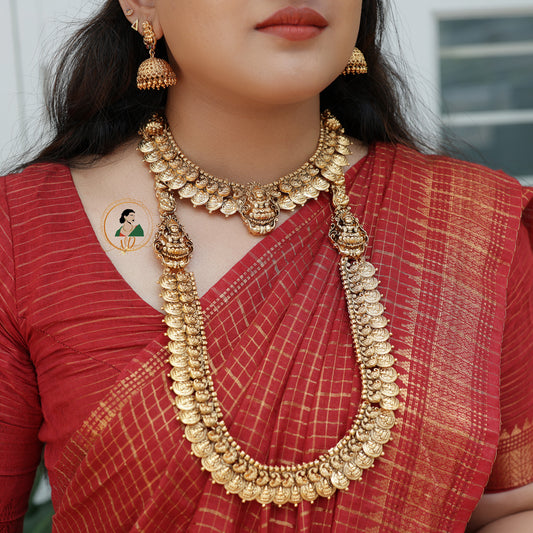 Bridal Temple Jewellery Combo Set