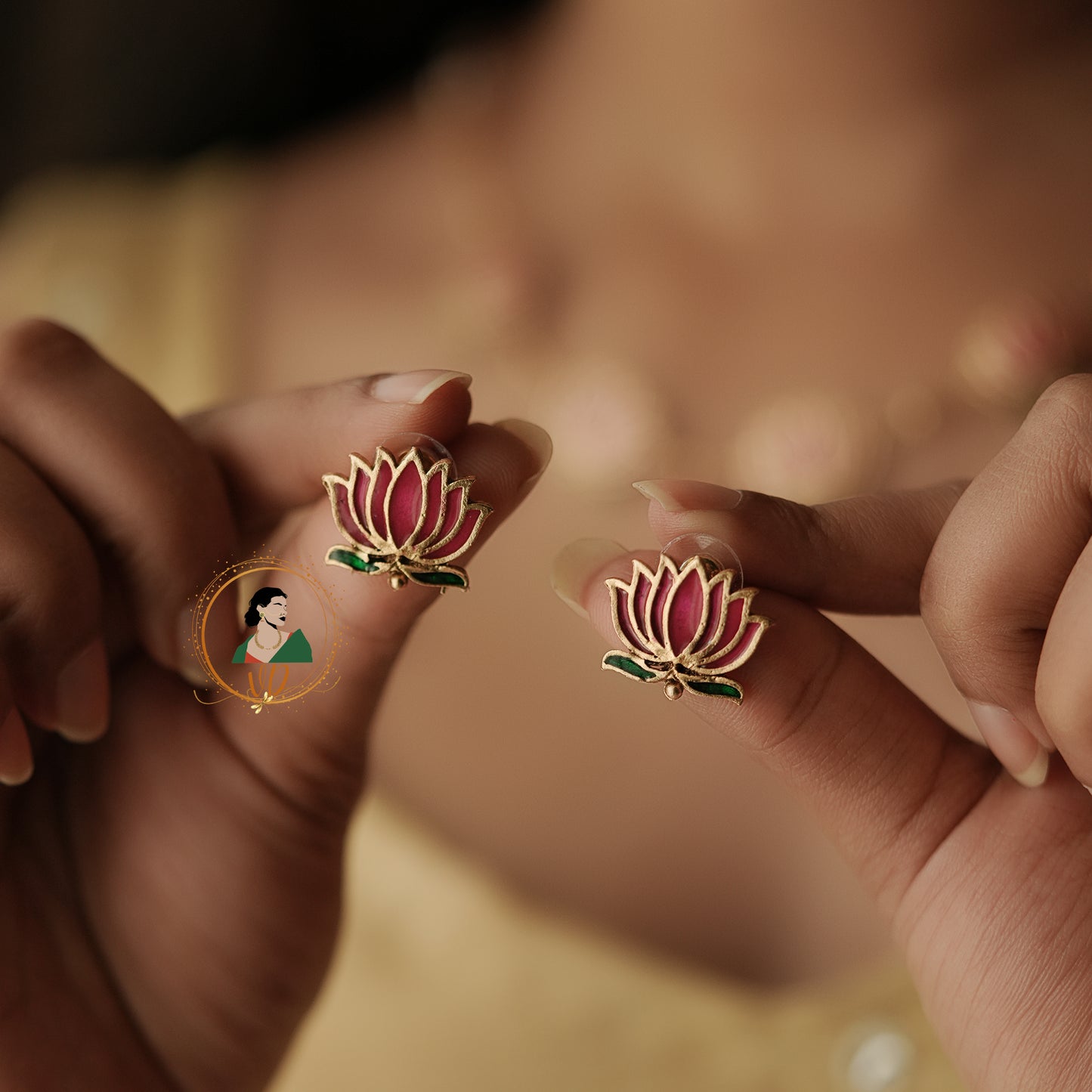 Manju Warrier Inspired Lotus Choker