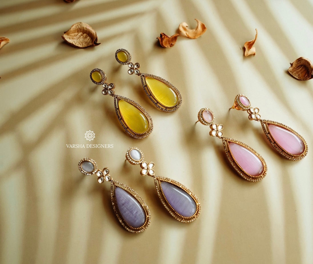 Designer Teardrops Earrings