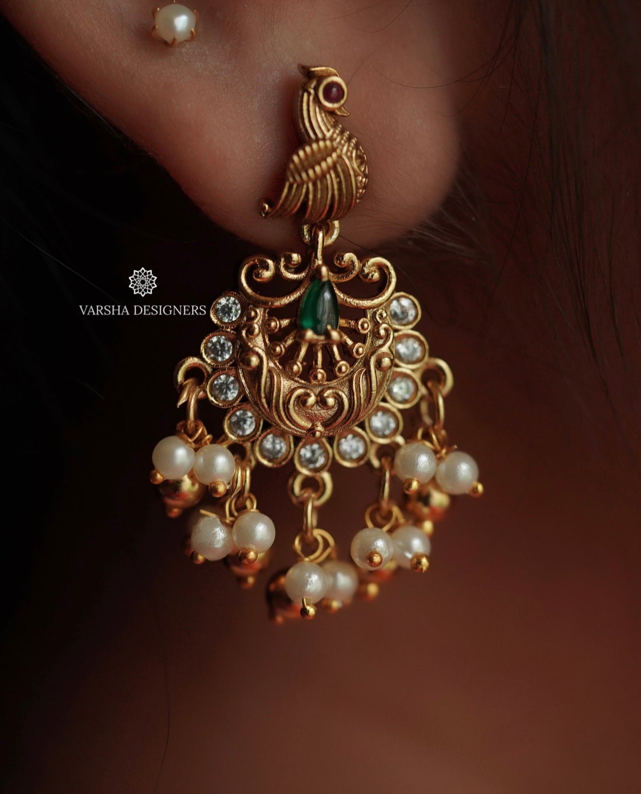 Gold Look Bridal Choker Set