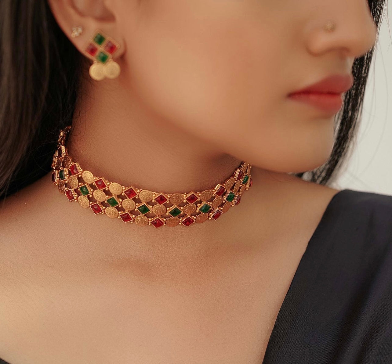 Gorgeous Multi Stone Choker