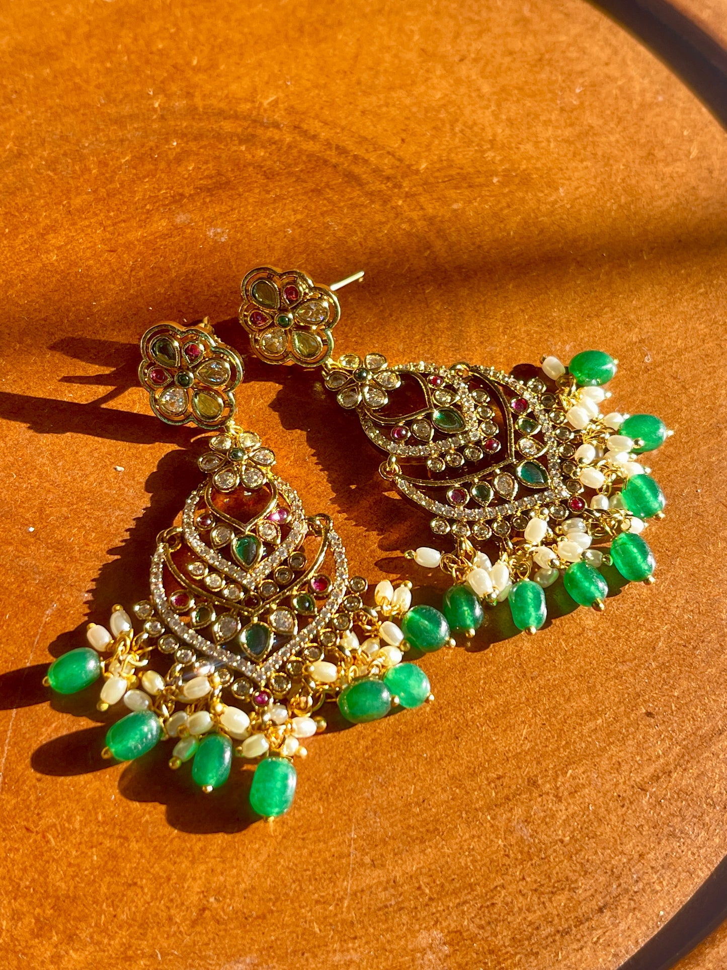 Stunning Layered Chaandbaali