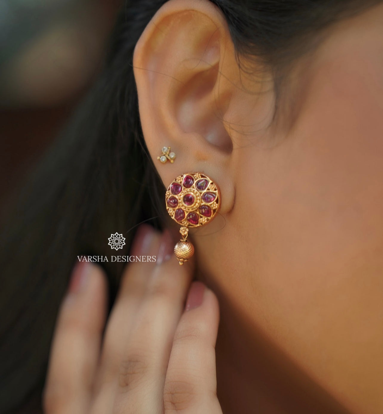 Classic Layered Golden Bead Haram