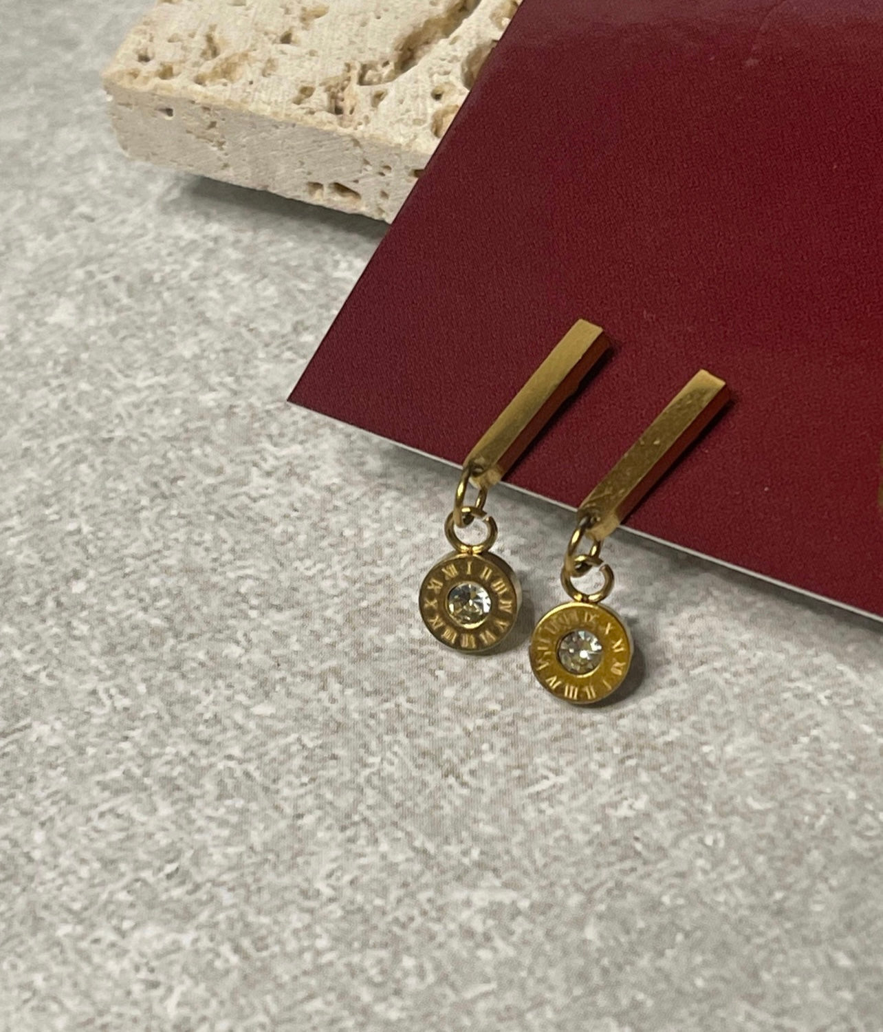 Anti Tarnish Stainless Steel Combo Earrings
