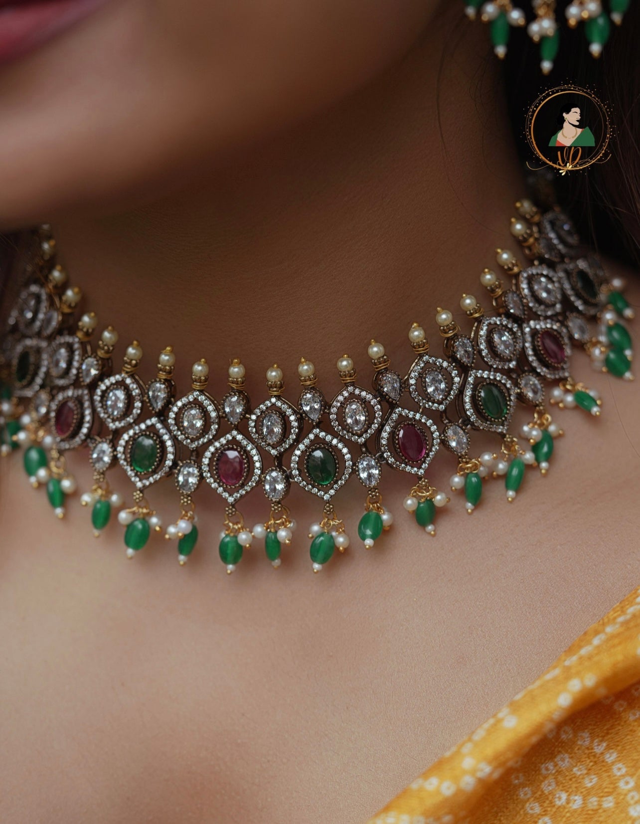 Statement Zircon Choker