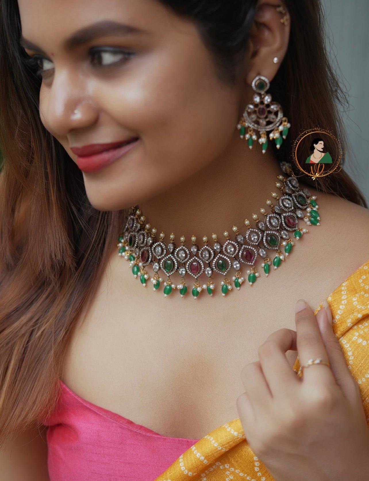 Statement Zircon Choker