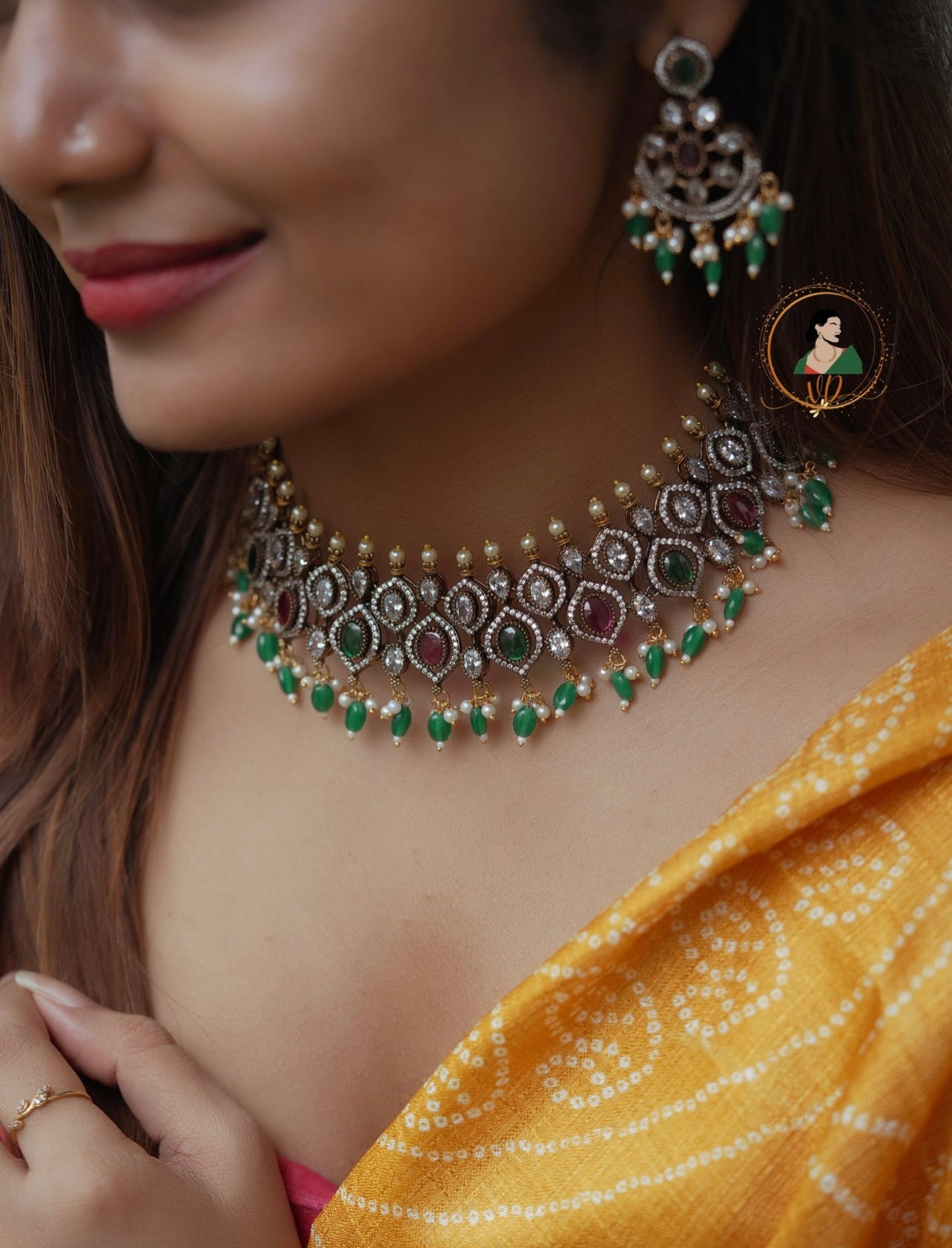 Statement Zircon Choker