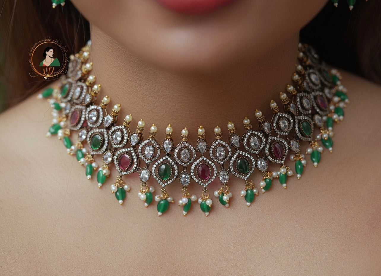 Statement Zircon Choker