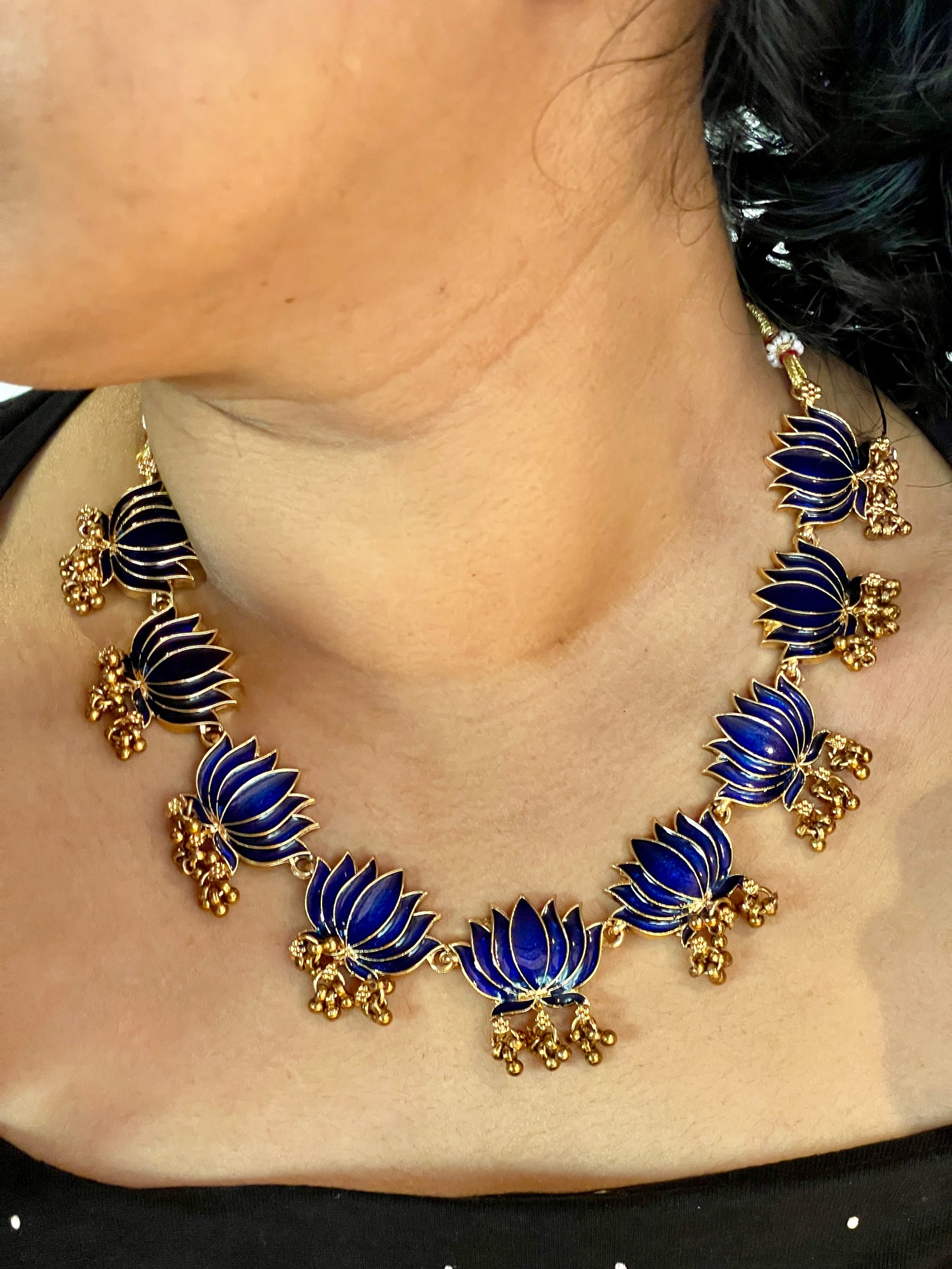 Tamarai - Lotus Necklace