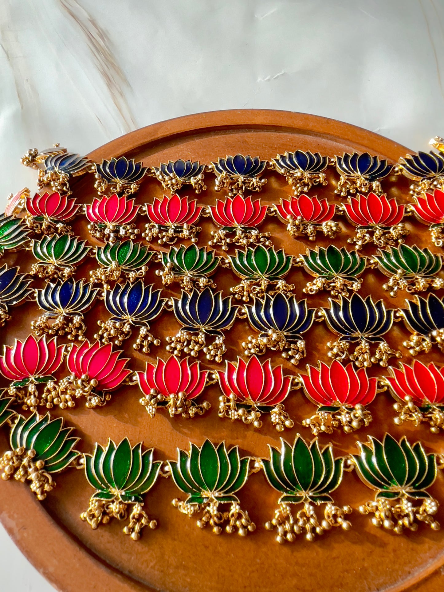 Tamarai - Lotus Necklace