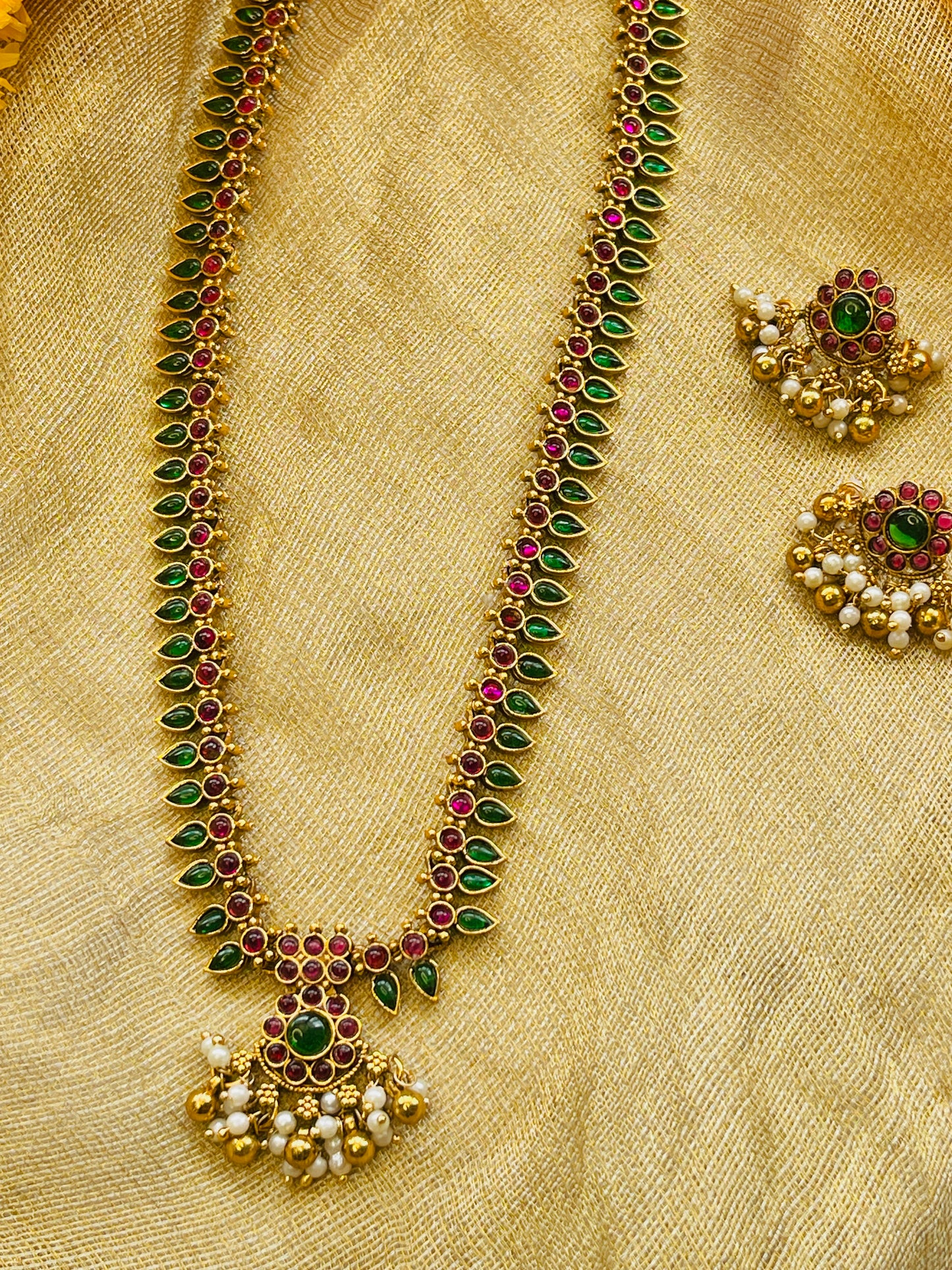 Ruby & Emerald Leaf Haram