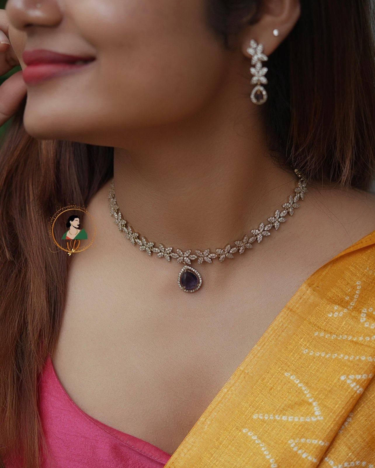 Deep Sapphire Teardrop