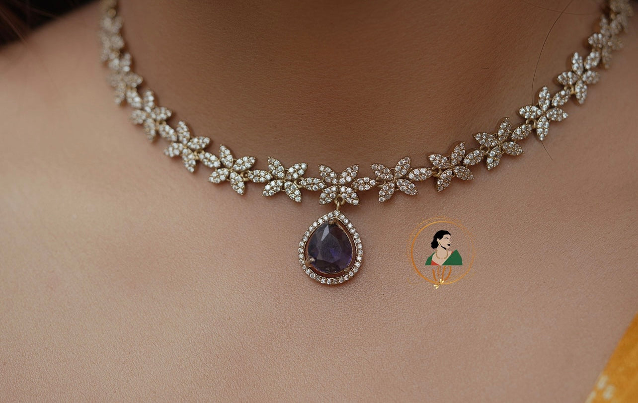 Deep Sapphire Teardrop