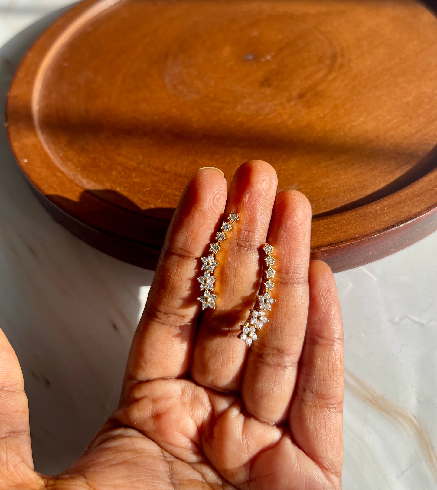 CLIP ON EARCUFFS/ EARRINGS