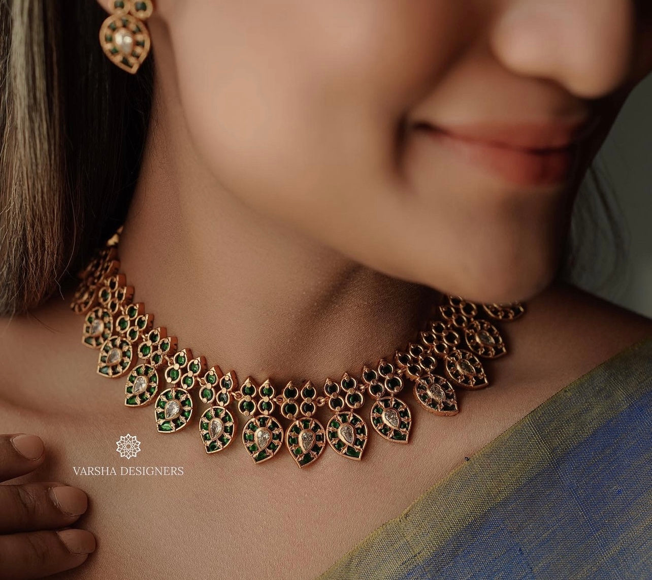Kerala Palakka Kemp Necklace