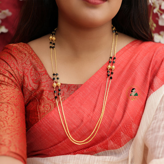 Layered Beaded Long Chain