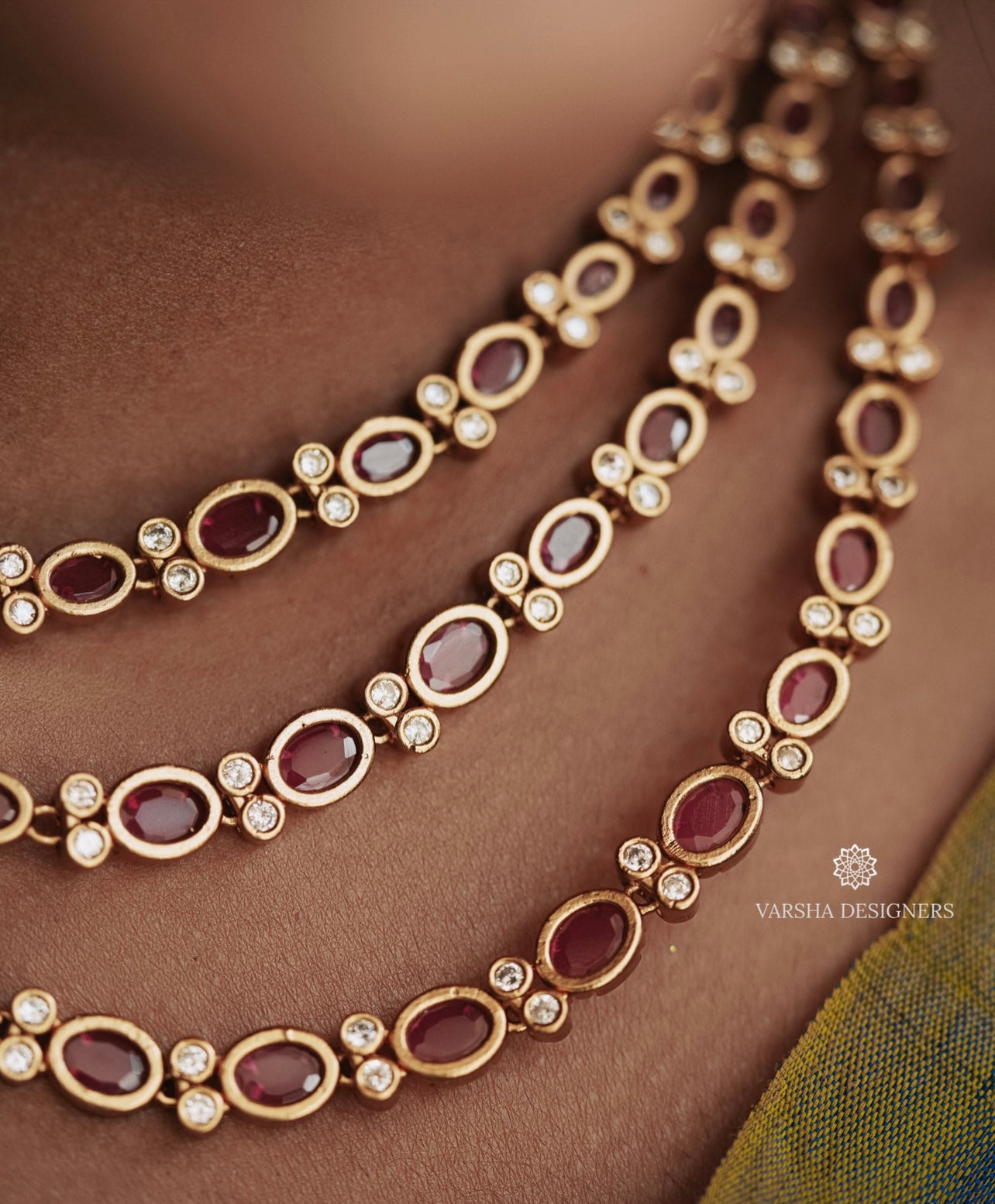 Layered Kemp Stone Short Haram Set