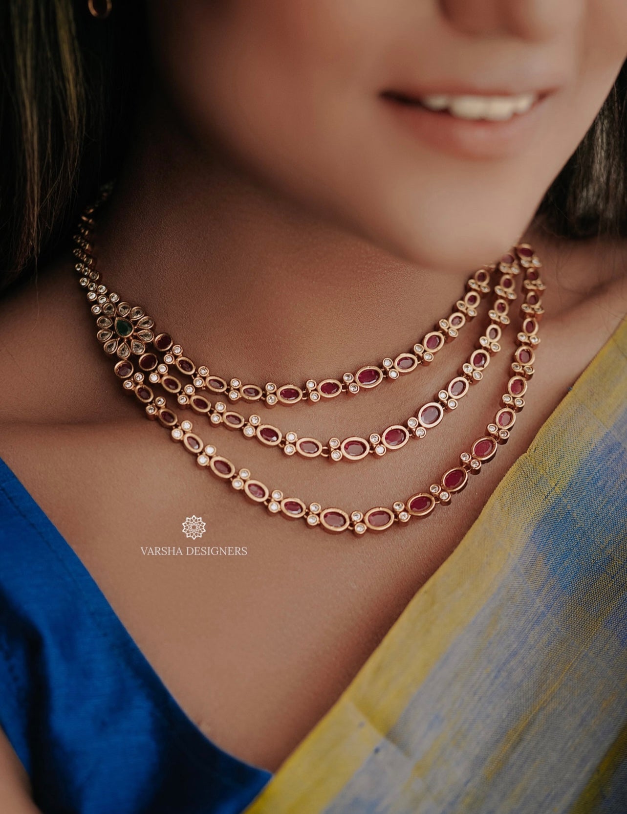 Layered Kemp Stone Short Haram Set