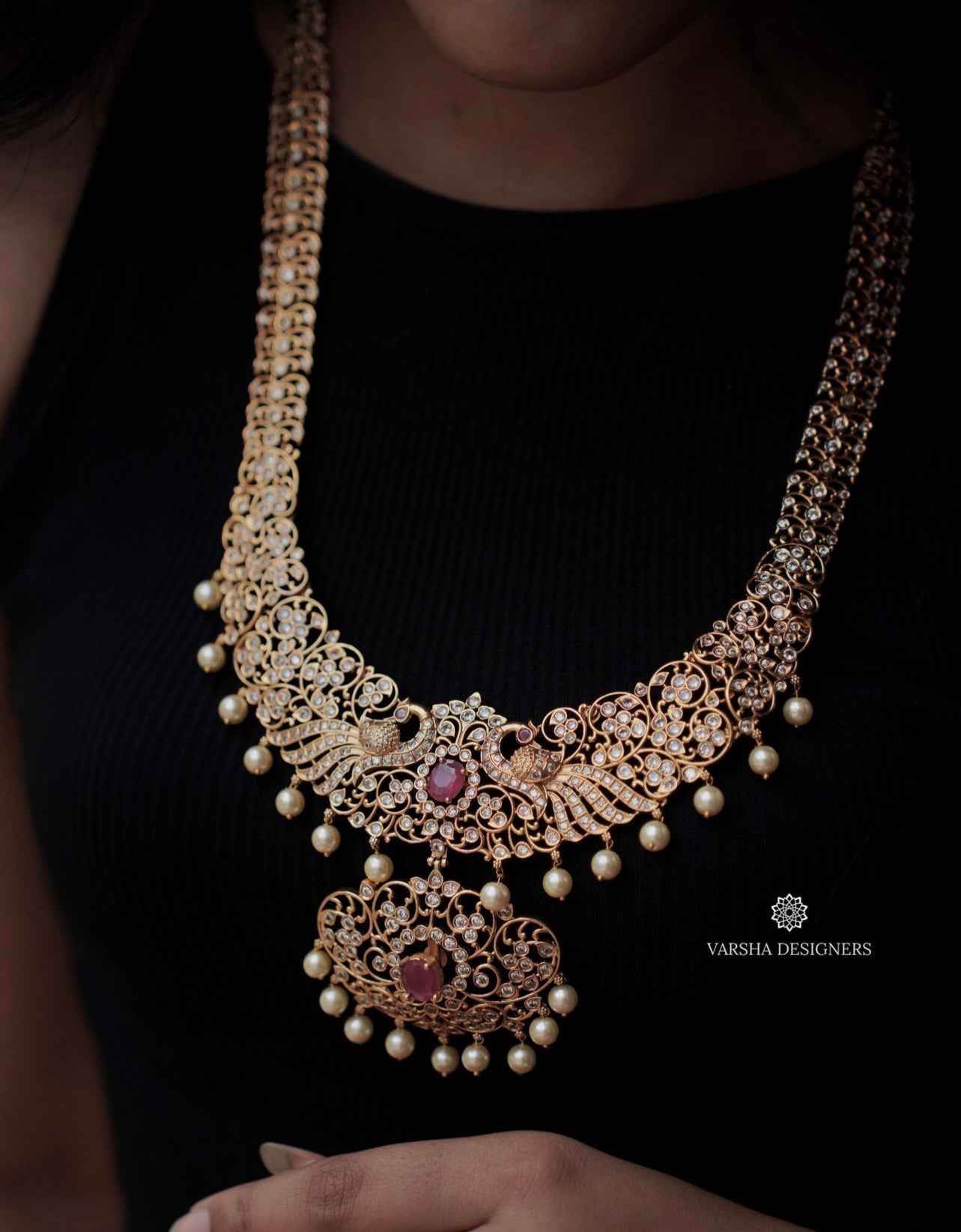 Magnificent Stone Color Changeable Haram