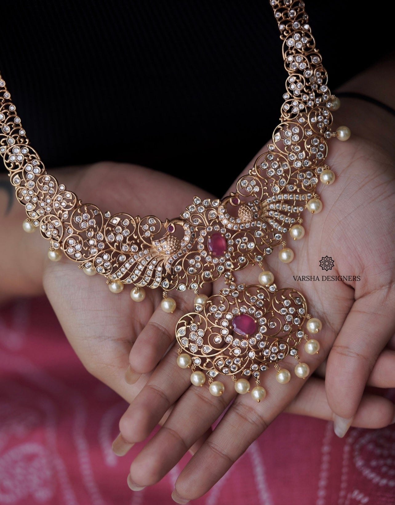 Magnificent Stone Color Changeable Haram