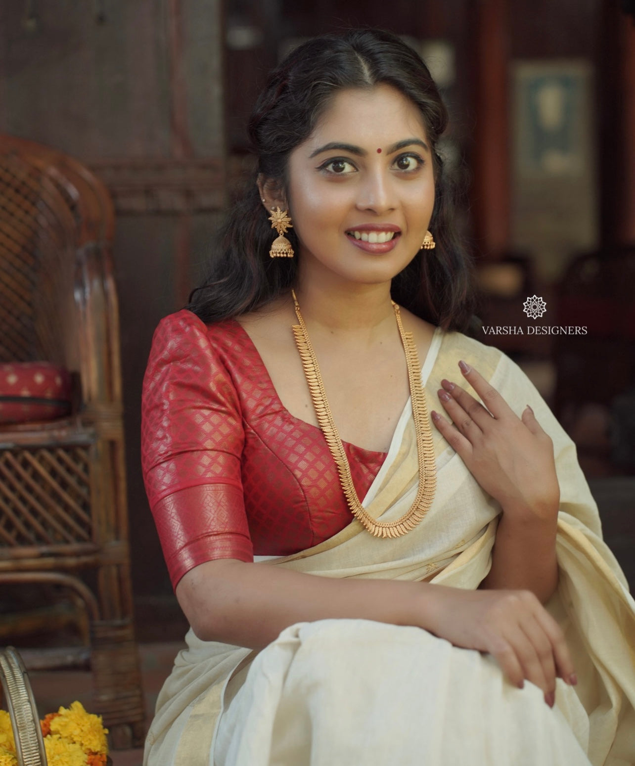 Matte Finish Kerala Style Spike Haram