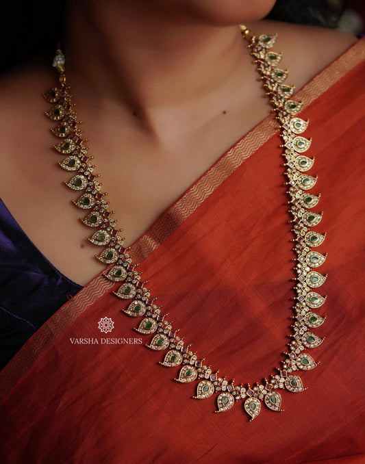 Matte Finish Paisley Stone Haram