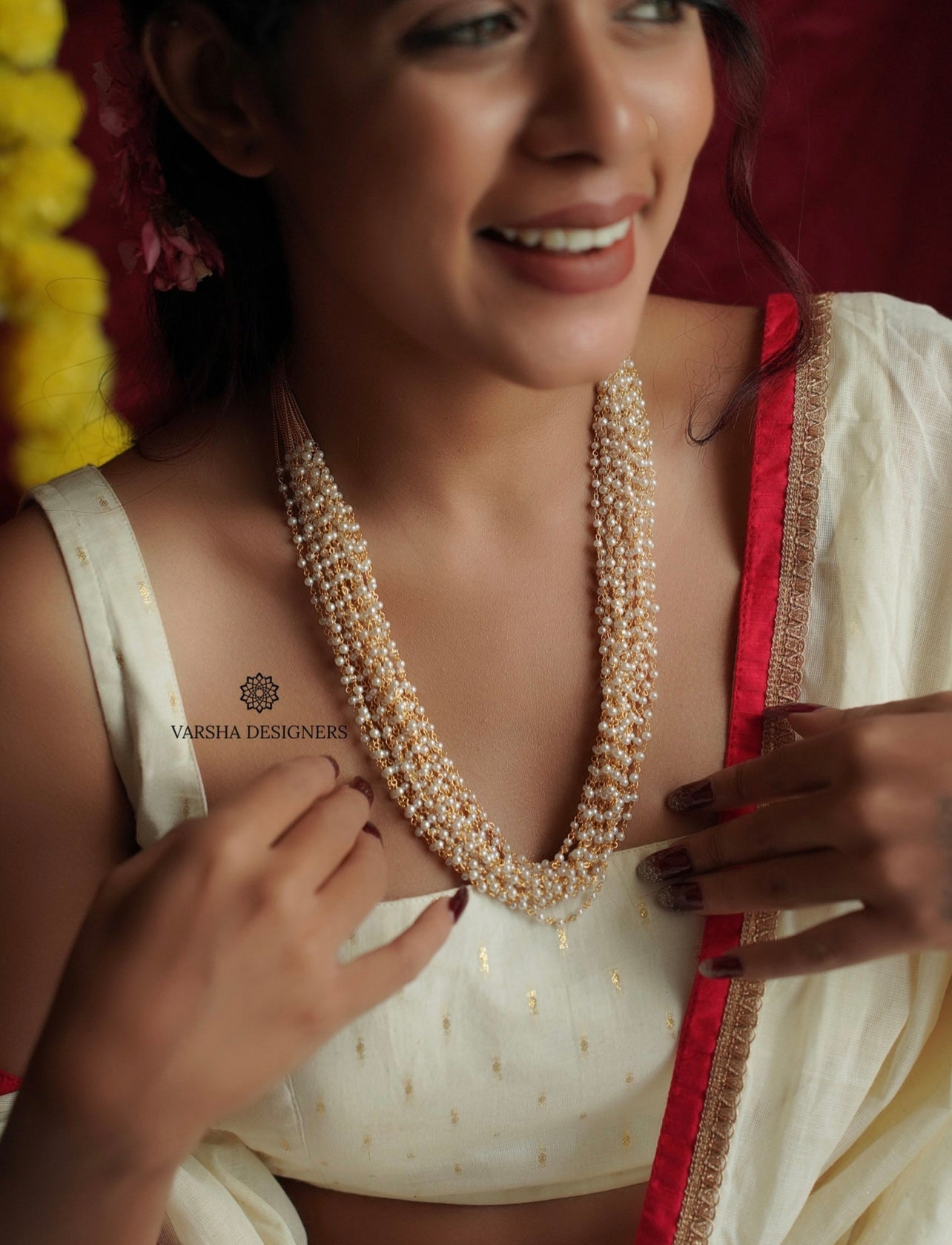 Multi Layered Pearl Haram