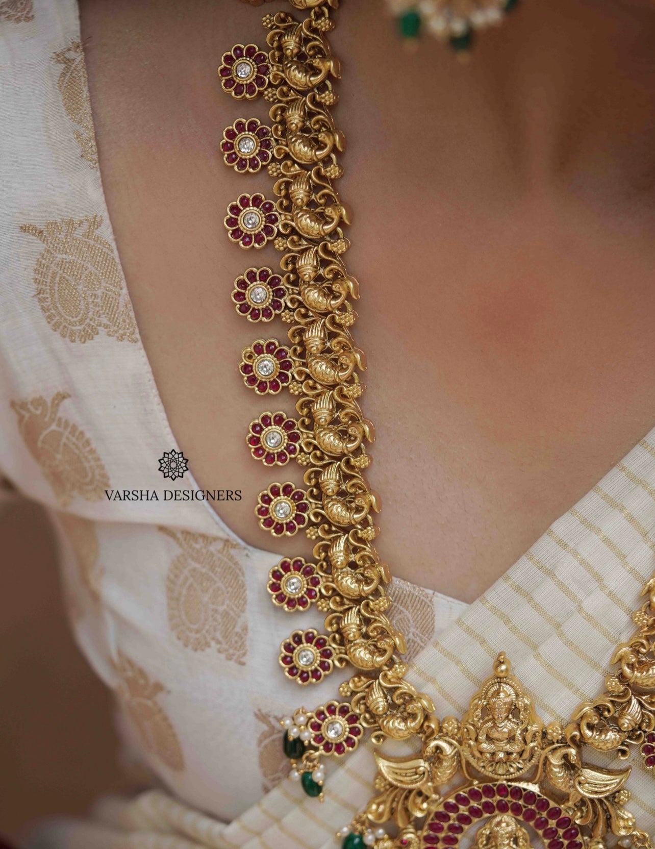 Nakshi Antique Finish Bridal Haram