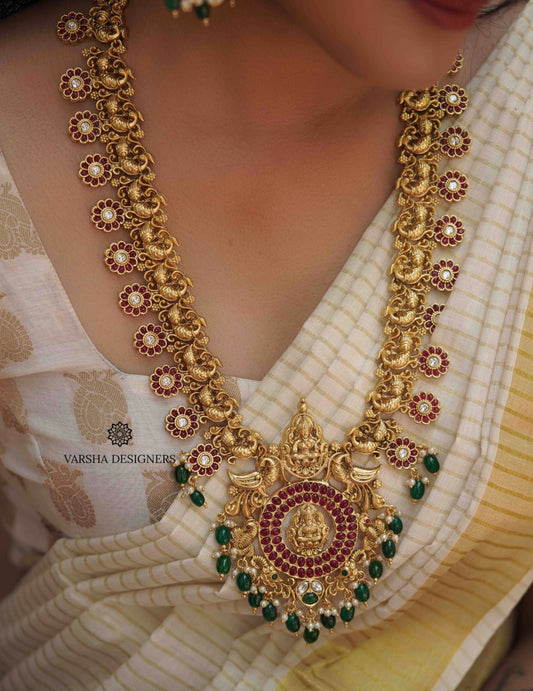 Nakshi Antique Finish Bridal Haram