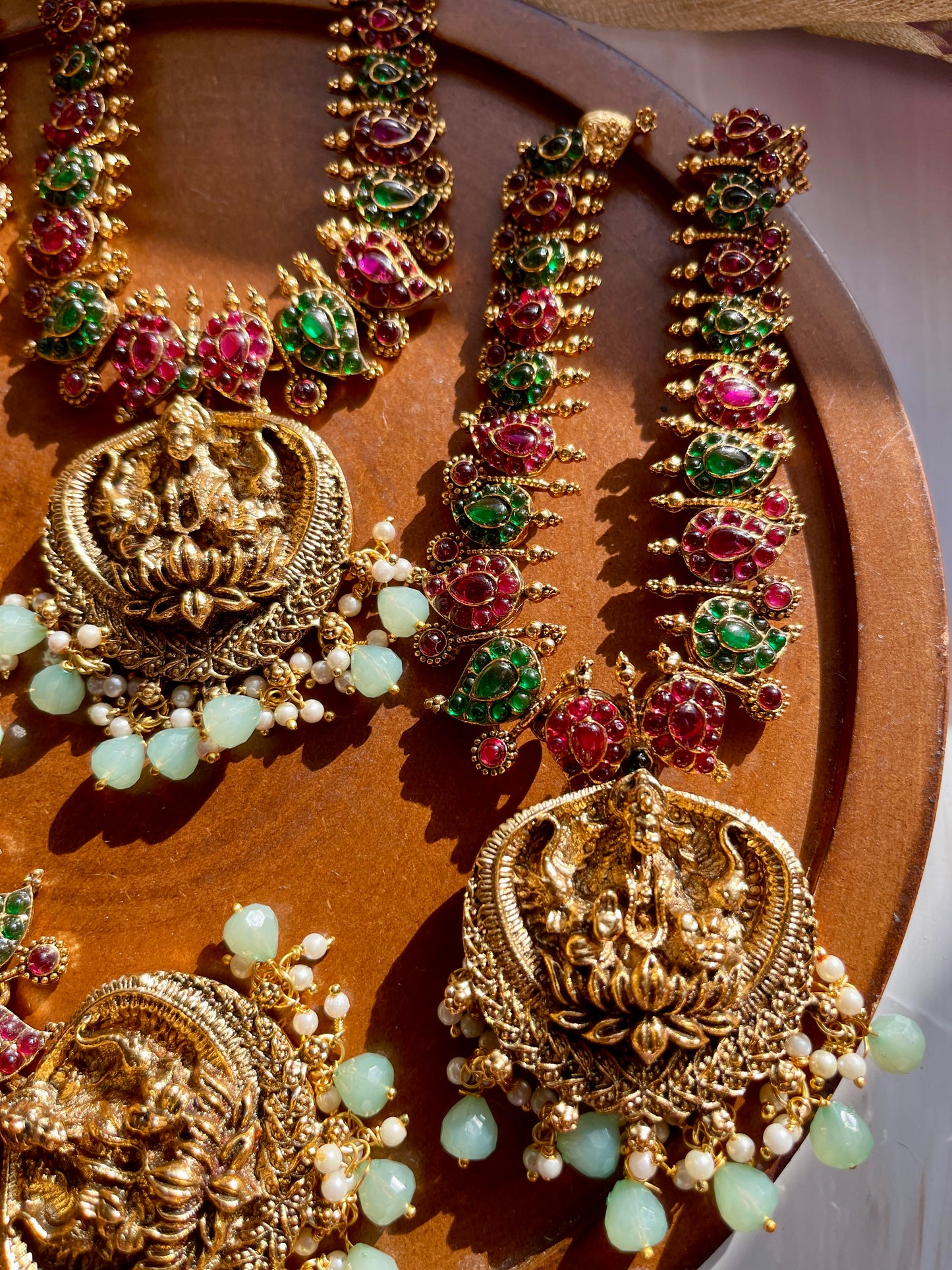 Nakshi Temple Bridal Necklace