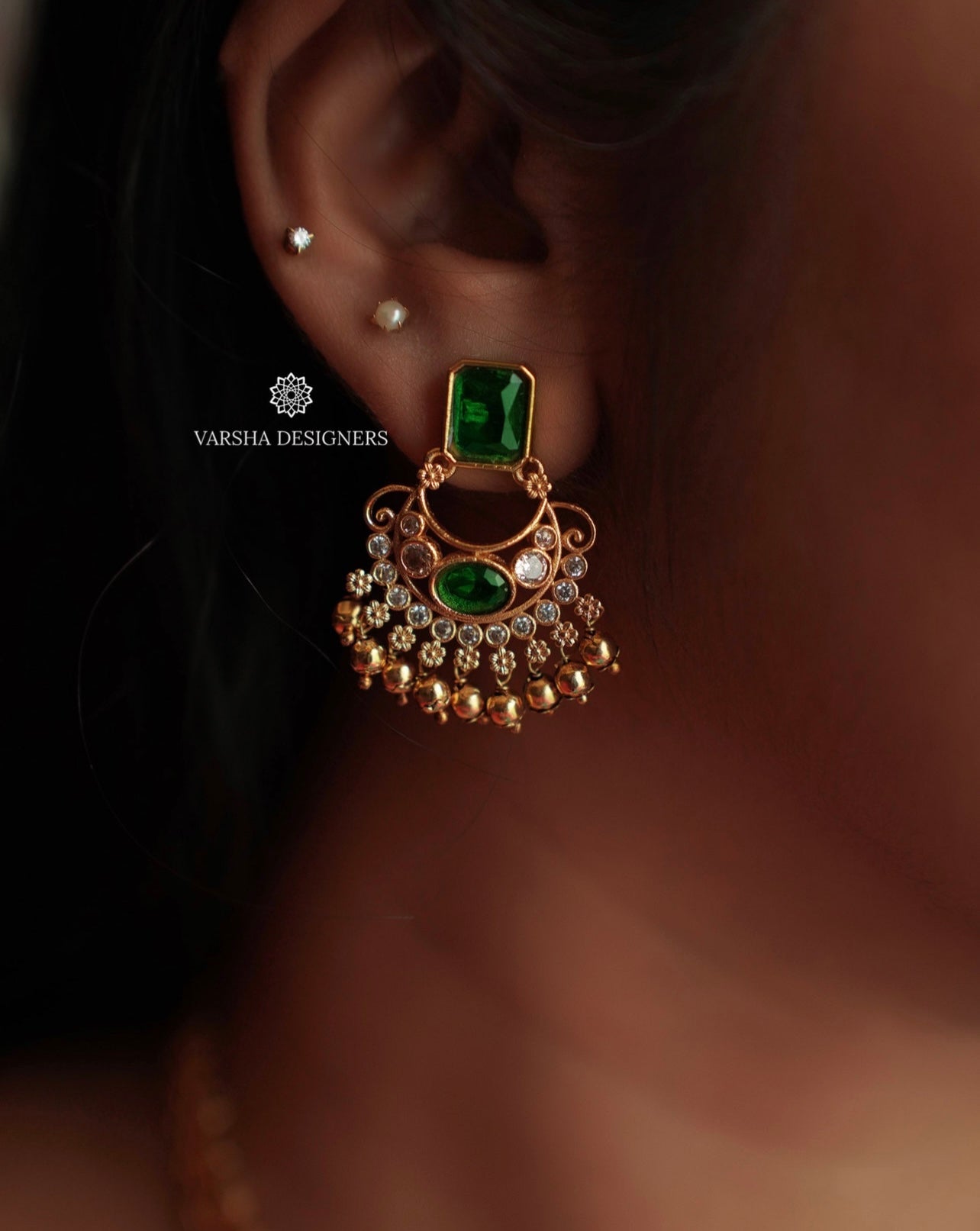 Rich Emeralds Stone Necklace