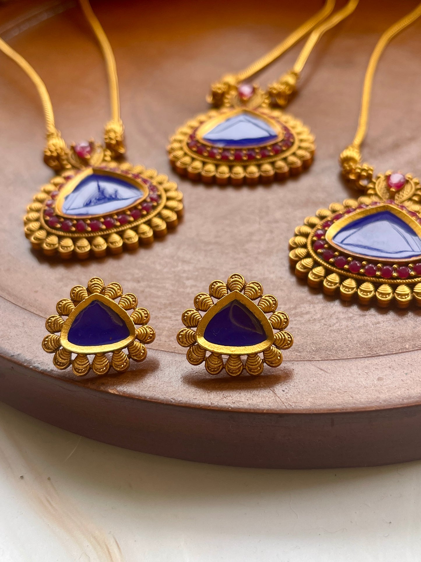 Sapphire Palakka Necklace