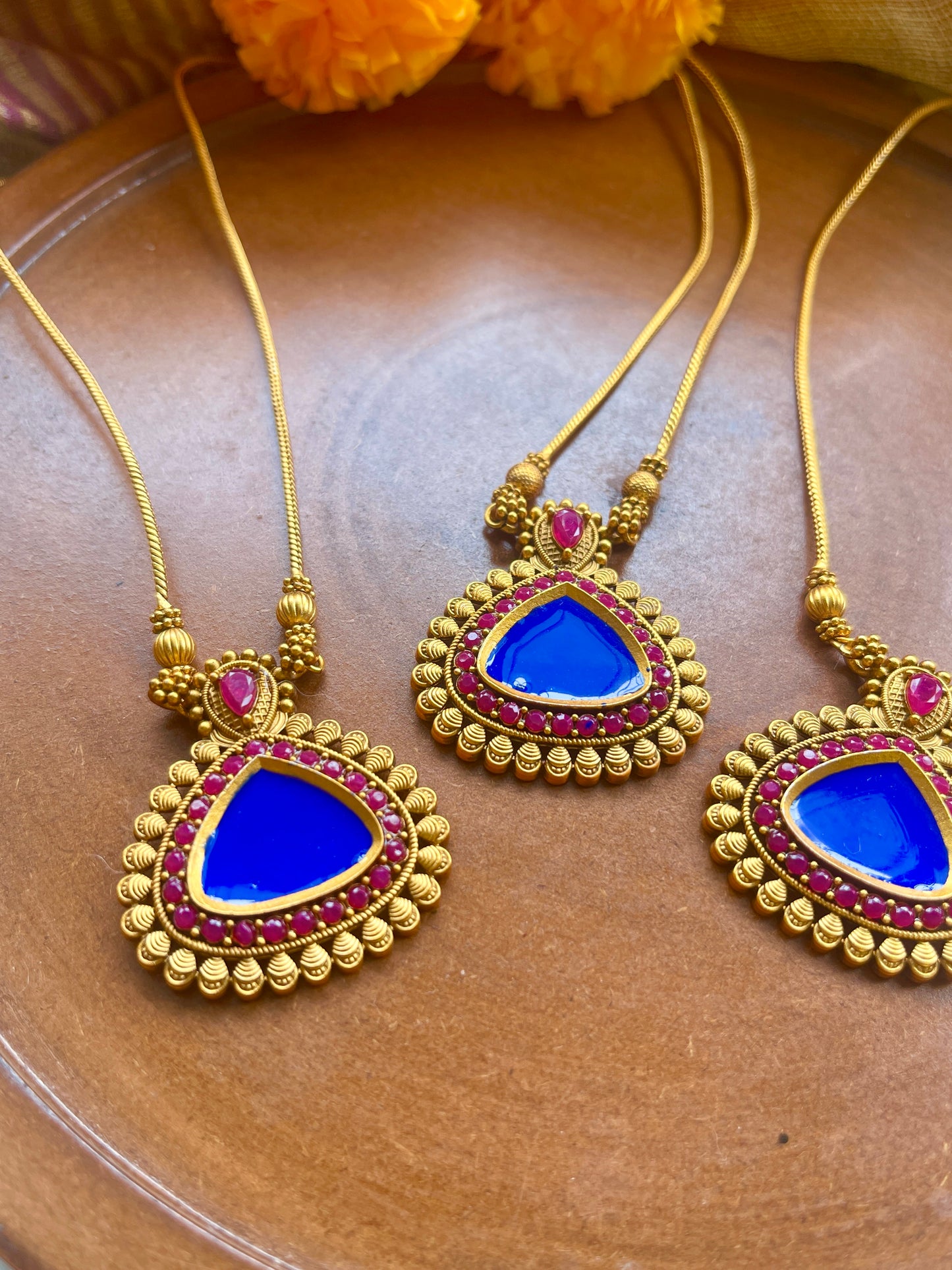 Sapphire Palakka Necklace