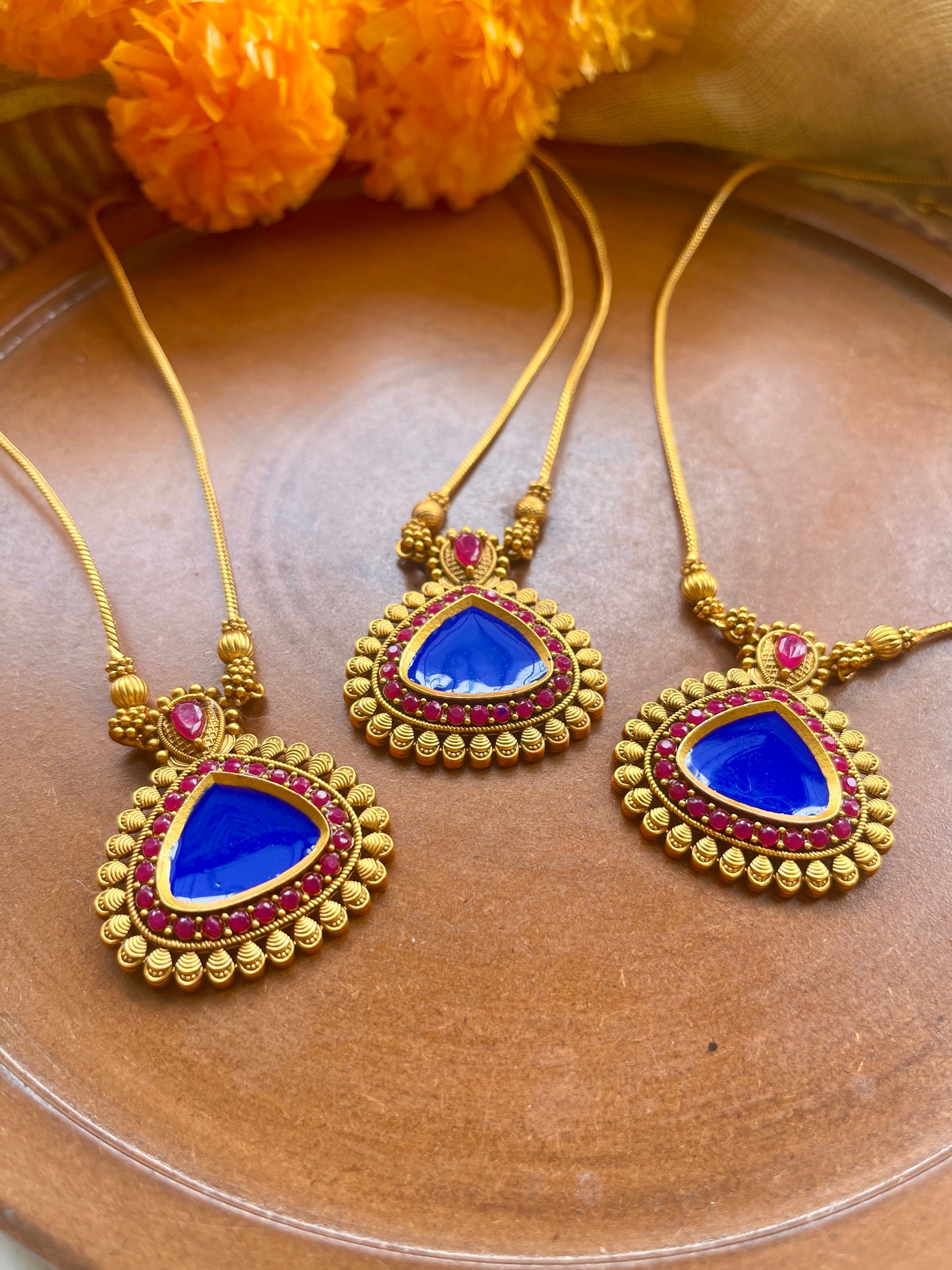 Sapphire Palakka Necklace