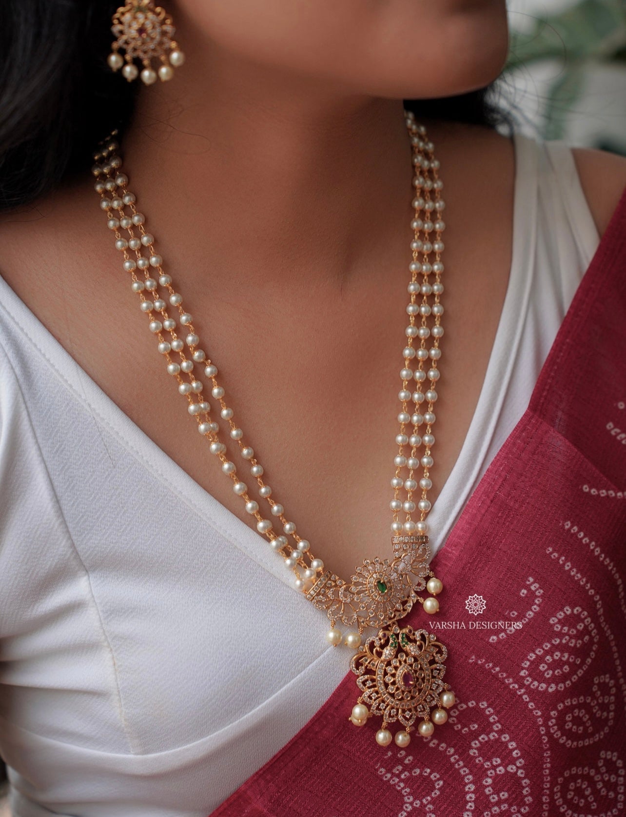 Signature Three Layer Pearl Haram
